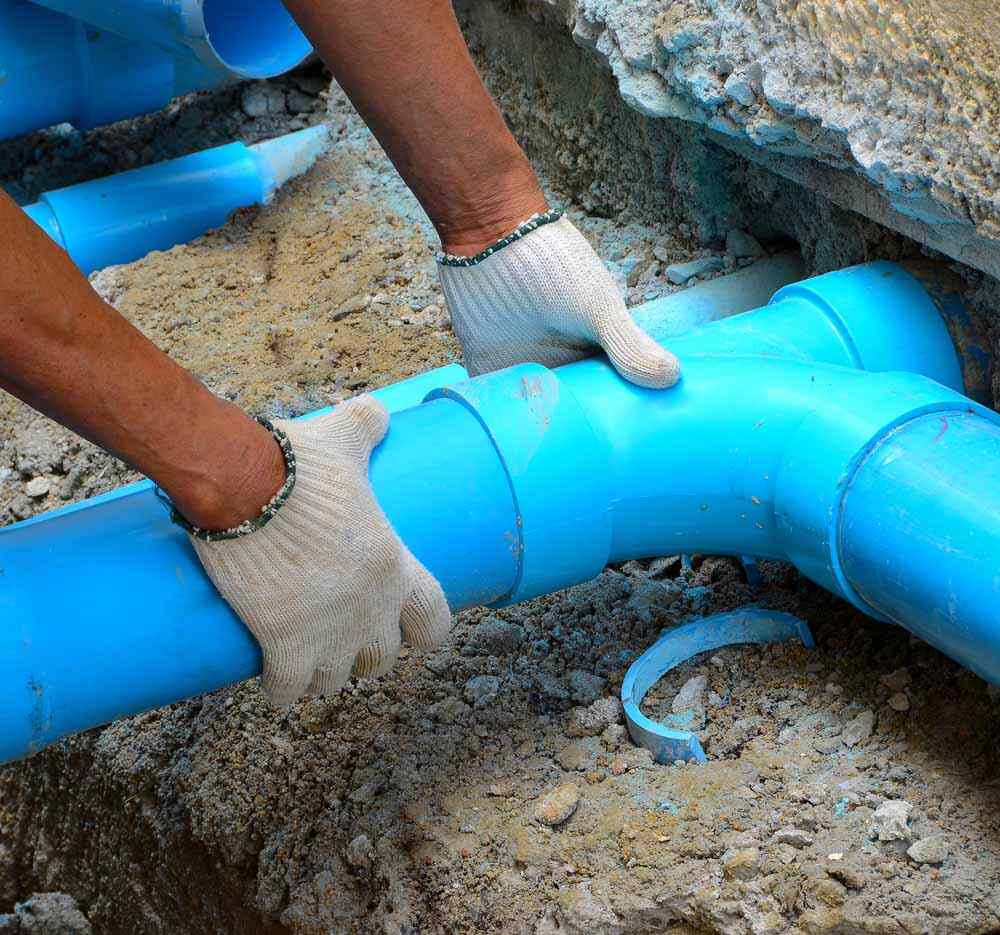 brand new water lines